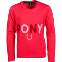 Produktbild von HKM Kids Aymee Reitshirt für Mädchen aus Naturmaterial in Rosa Größe 122/128