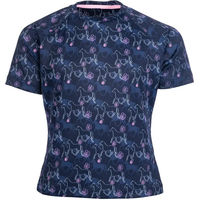 Produktbild von HKM Kids Bria Reitshirt für Kinder in Blau Grösse 13 Jahre