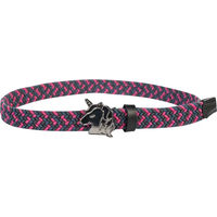 Produktbild von HKM Kids Claire Elastischer Paracord Gürtel für Kinder in Rosa Bunt 50 cm