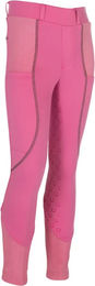 HKM Kids Claire Reithose für Mädchen mit Full Grip aus Lycra in Rosa Größe 11/12 Jahre – Bild 1 von 1