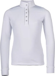 HKM Kids Emilia Reitshirt für Mädchen Weiß Größe 6 Jahre – Bild 1 von 1