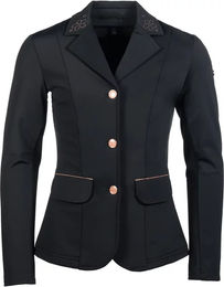 HKM Kids Flora Reitjacke für Mädchen in Schwarz Größe 8 Jahre – Bild 1 von 1