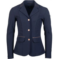 Produktbild von HKM Kids Flora Turnierjacke für Mädchen in Blau Größe 8 Jahre