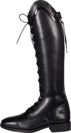 HKM Kids Glam Lace Reitstiefel aus Leder für Mädchen in Schwarz – Bild 1 von 1