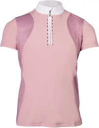 HKM Kids Glam Turnier-Poloshirt Mädchen Rosa 12 Jahre – Bild 1 von 1