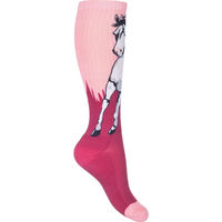Produktbild von HKM Kids Helsinki Reitstrümpfe für Kinder Rosa Größe 30/34