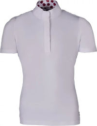 HKM Kids Hunter Reitshirt Mädchen Kurzarm Weiß Sommer 10 Jahre – Bild 1 von 1