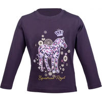 Produktbild von HKM Kids Lola Reitshirt Langarm lila Grösse 5/6 Jahre