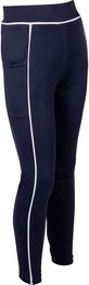 HKM Kids Maui Reithose für Mädchen mit Full Grip Silikonbeschichtung Blau Größe 13/14 Jahre – Bild 1 von 1