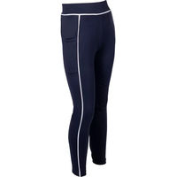 Produktbild von HKM Kids Maui Reithose für Mädchen mit Full Grip Silikonbeschichtung Blau Größe 13/14 Jahre