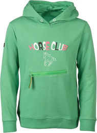 HKM Kids Maui Reitsport-Hoodie für Mädchen aus Baumwolle Grün 3/4 Jahre – Bild 1 von 1