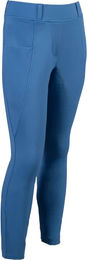 HKM Kids Mia Reithose für Mädchen mit Full Grip in Blau Größe 9/10 Jahre – Bild 1 von 1