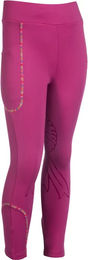 HKM Kids Polly Reithose für Mädchen mit Mid Grip und Silikonbeschichtung in Rosa Größe 128 – Bild 1 von 1