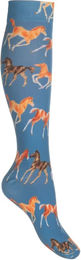 HKM Kids Pony Club Reitstrümpfe für Kinder Blau Größe 30/35 – Bild 1 von 1