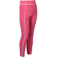 Produktbild von HKM Kids Reithose Maui Reitleggings Full Grip mit Silikon Grip für Mädchen in Rosa