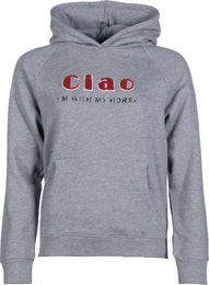 HKM Kids Ruby Hoodie für Kinder in Grau Grösse 13/14 Jahre – Bild 1 von 1