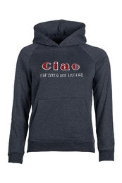 HKM Kids Ruby Kapuzenpullover für Kinder in Grau und Blau Größe 146-152 – Bild 1 von 2