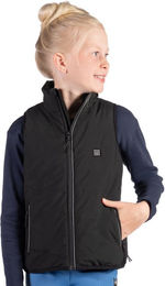 HKM Kinder Heizweste Cuddle Style wasserabweisend Schwarz Größe 140 – Bild 1 von 2