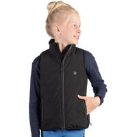Produktbild von HKM Kinder Heizweste Cuddle Style wasserabweisend Schwarz Größe 140
