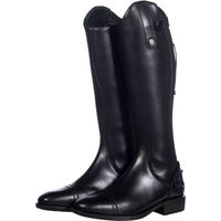 Produktbild von HKM Kinder Julie Reitstiefel aus Leder Schwarz Größe 35 lang extra slim