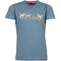 Produktbild von HKM Kinder Pony Club T-Shirt Blau Größe 134