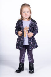 Produktbild von HKM Kinder Regenjacke Lola wasserdicht Schwarz