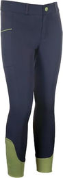 HKM Kinder Reithose Claire Silikon-Vollbesatz Blau 158/164 – Bild 1 von 3