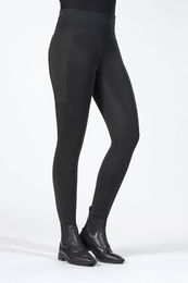 Produktbild von HKM Kinder Reithose Cosy Style mit Silikon-Vollbesatz Grün Größe 122-128