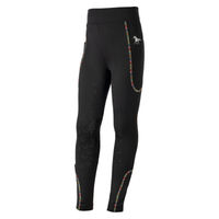 Produktbild von HKM Kinder Reitleggings Polly Silikon-Vollbesatz in Schwarz und Bunt