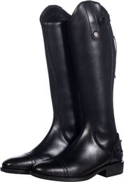 HKM Kinder Reitstiefel Julie aus Leder Schwarz Größe 33 lang extra slim – Bild 1 von 2