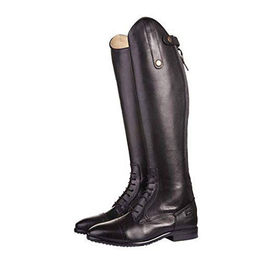 HKM Kinder Valencia Reitstiefel aus Leder Schwarz Größe 39 – Bild 1 von 1
