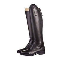Produktbild von HKM Kinder Valencia Reitstiefel aus Leder Schwarz Größe 40