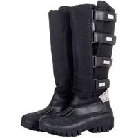 Produktbild von HKM Kodiak Thermo-Reitstiefel für Damen und Herren aus Kunstleder wasserdicht Schwarz Größe 45