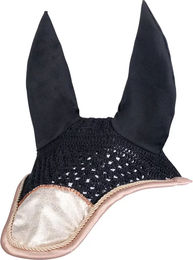 HKM Kurze Mütze für Pferde in Rosegold Glitter – Bild 1 von 1