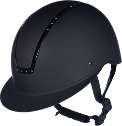HKM Lady Shield Diamond Reithelm für Damen in Schwarz Größe L – Bild 1 von 4
