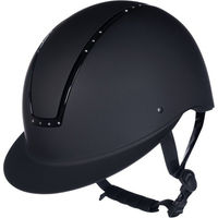 Produktbild von HKM Lady Shield Diamond Reithelm für Damen in Schwarz Größe L