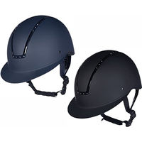 Produktbild von HKM Lady Shield Diamond Reithelm für Damen Schwarz Größe S