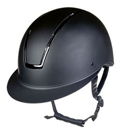 HKM Lady Shield Reithelm für Damen Schwarz Glänzend Größe L 58-60cm – Bild 1 von 3