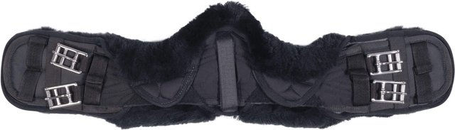 HKM Lammfell Kurzgurt abnehmbar Schwarz 60 cm – Bild 1 von 2