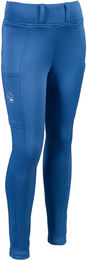 HKM Lana II Reithose für Mädchen mit Full Grip in Blau Größe 11/12 Jahre – Bild 1 von 1