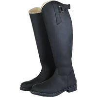 Produktbild von HKM Lederreitstiefel Damen Flex Country Winter Schwarz Größe 41