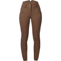 Produktbild von HKM Lia Reithose Damen Full Grip High Waist Braun Größe 42 mit Silikon Grip