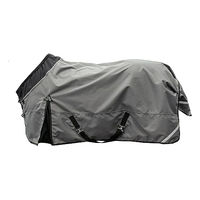 Produktbild von HKM Liberty Pferdedecke Grau Schwarz Größe 115