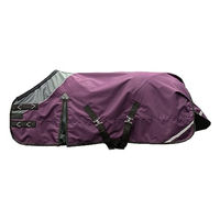 Produktbild von HKM Liberty Pferdedecke Grau Schwarz Größe 125 mit Memory Foam