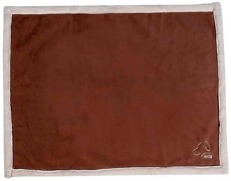 HKM Lilly Hundedecke aus Fleece in Beige Braun Größe M – Bild 1 von 2