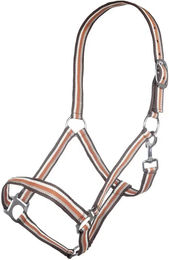 HKM Linz Nylon Halfter für Pferde in Braun oder Bunt – Bild 1 von 1