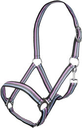 HKM Linz Nylon Halfter für Ponys in Grau oder Bunt – Bild 1 von 1
