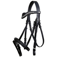 Produktbild von HKM Little Star Trense für Shettys aus Leder in Schwarz