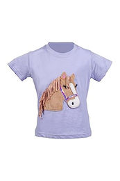 Produktbild von HKM Lola Fluffy T-Shirt für Kids Rosa Größe 122-128