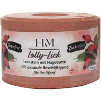 Produktbild von HKM Lolly Lick Mineralstein für Pferde mit Hagebutte